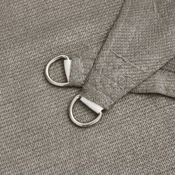 Para-sol estilo vela trapézio 160 g/m² 4/5x3m PEAD cinza-claro M 5