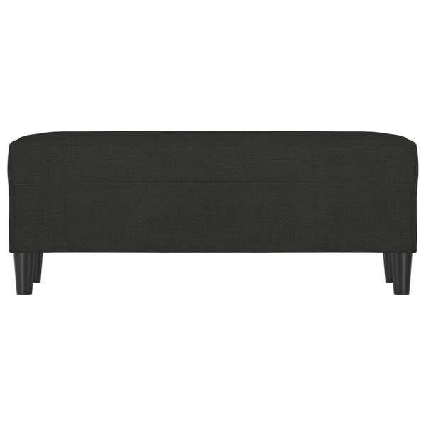 Banco de tela negro 100x35x41 cm M 3