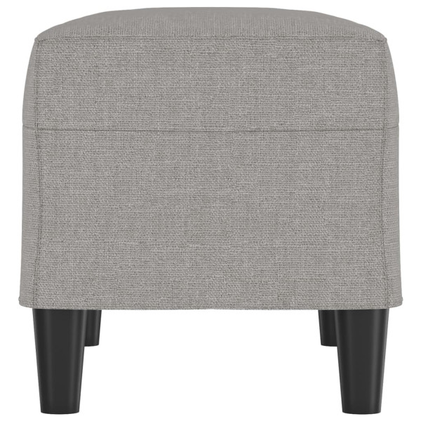 Banco 70x35x41 cm tecido cinzento-claro M 4