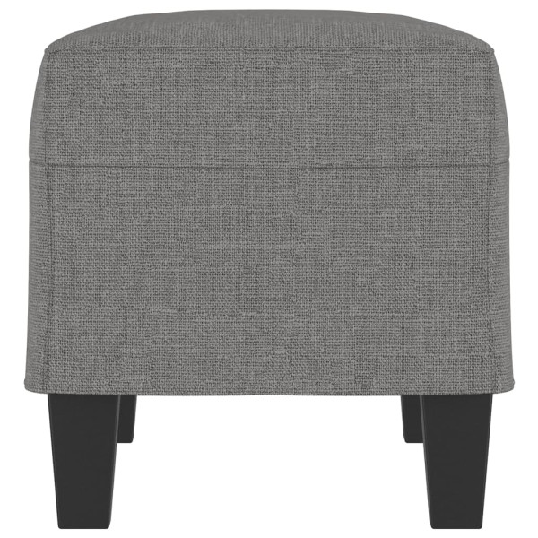 Banco 70x35x41 cm tecido cinzento-escuro M 4