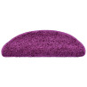 Alfombrilla escalera 20 uds violeta 65x21x4 cm 3
