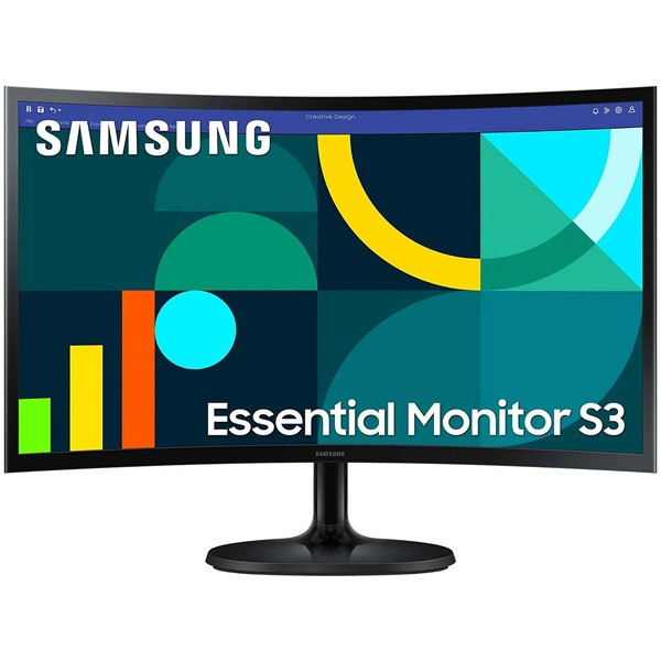 Monitor SAMSUNG Essential S3 24" VA S24D364GAU negro D