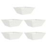 Set de Macetas de Plástico  Blanco Plástico 40 x 40 x 15 cm 3