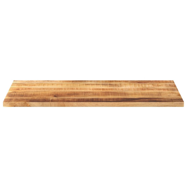 Tablero de mesa rectangular madera mango rugosa 100x50x3.8 cm M 3