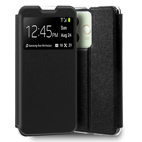 Funda COOL Flip Cover para Oppo A5 Pro / A5 Pro 5G Liso Negro D