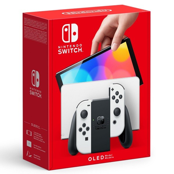 Consola Nintendo Switch Oled blanco PREMIUM OCASION M 6