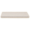 Alfombra autoadhesiva escalera sisal 30 uds 65x21x4 cm Cream 3