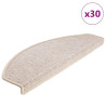 Tapetes de escada 30 pcs 65x24x4 cm cinzento-acastanhado 1