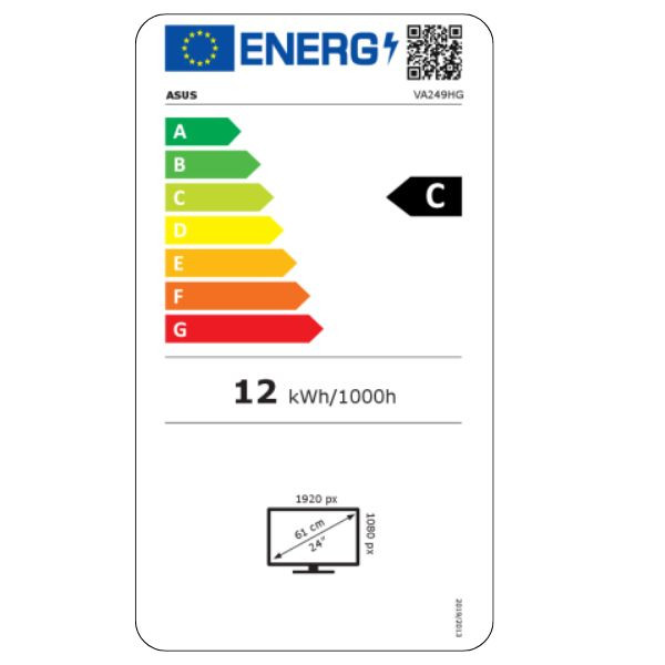 Monitor gaming asus va249hg 23.8'/ full hd/ 1ms/ 120hz/ ips/ negro M 4