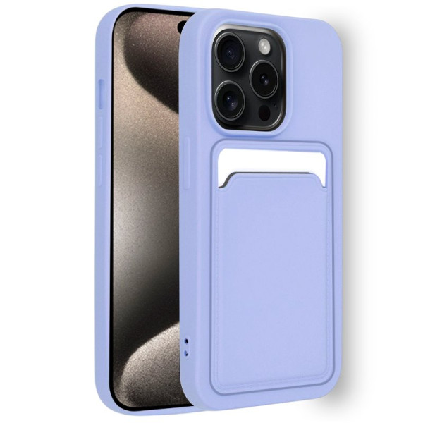Carcasa COOL para iPhone 15 Pro Max Card Violeta D