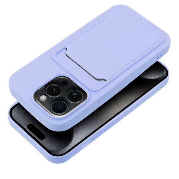 Carcasa COOL para iPhone 15 Pro Max Card Violeta M 2