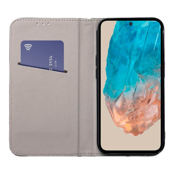 Funda COOL Flip Cover para Samsung M356 Galaxy M35 5G Liso Negro M 4