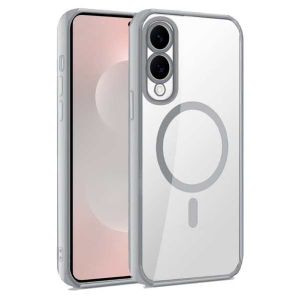 Carcasa COOL para Samsung S937 Galaxy S25 Edge Magnética Borde Plata D