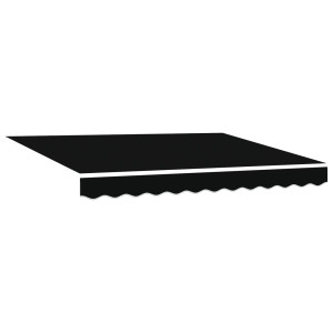 Toldo Retrátil Automático Preto 300x250 cm da H