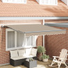 Toldo Retráctil Automático  Beige 300x250 cm. Tela de Reemplazo para Toldo  de 3x2.5 m Beige 1