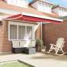 Toldo Retrátil Manual  Vermelho 300x250 cm 4