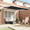 Toldo Retrátil Automático  Preto 350x250 cm 4
