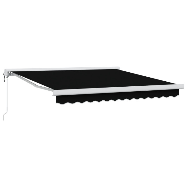 Toldo Retrátil Automático Preto 350x250 cm M 3