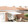 Toldo Retrátil Automático  Branco 350x250 cm 1