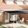 Toldo with Manual Preto 400 × 300 cm Preto 1