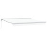Toldo Retrátil Automático Branco 400x300 cm 2