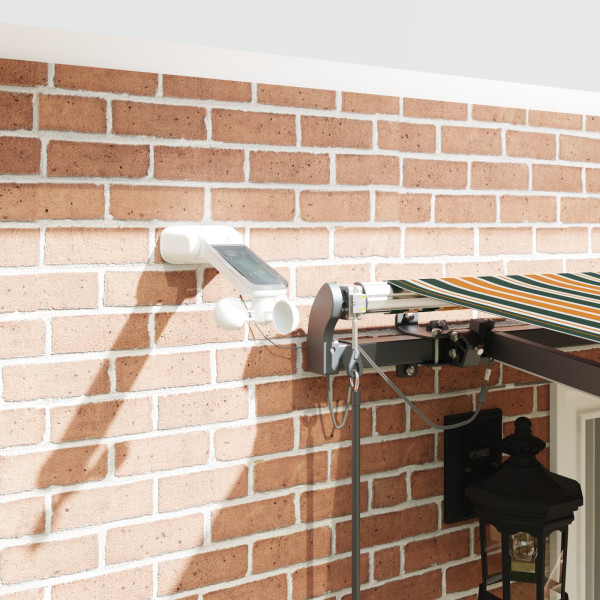 Toldo Retrátil Automático  com LED Verde e Amarelo 400x300 cm M 5