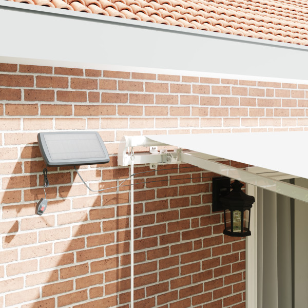 Toldo Retrátil with Manual Branco 450 × 300 cm Branco M 5