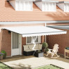 Toldo Retrátil Automático Branco 450 x 300 cm 1