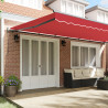Toldo Retrátil Automático Vermelho 600x300 cm da 4