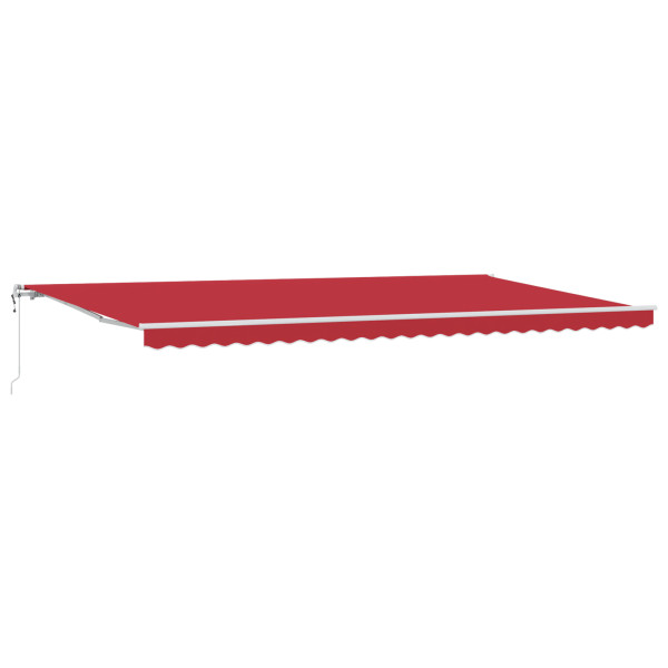 Toldo Vermelho Vermelho 600 × 350 cm Vermelho M 2