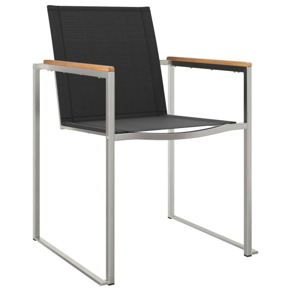 Conjunto de Jantar para Exterior 3 pcs Madeira de acácia maciça M 5