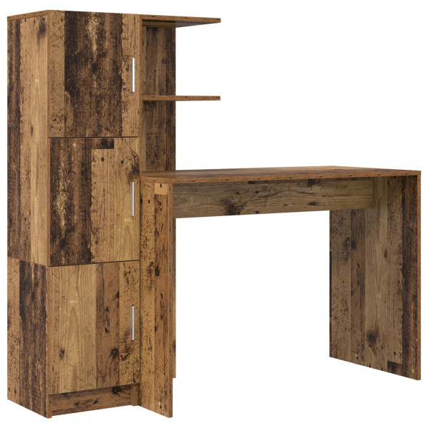 Mesa com Armazenamento Madeira Antiga Madeira Derivada M 4