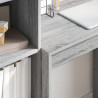 Escritorio con Almacenamiento Gris Sonoma Madera Elaborada 5