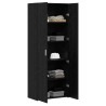 Highboard Carvalho Preto 70x42.5x185 cm Madeira Engenharia 3