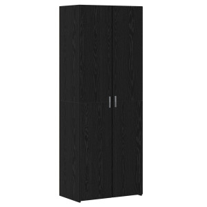 Highboard Carvalho Preto 70x42.5x185 cm Madeira Engenheirada H