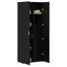 Highboard Carvalho Preto 70x42.5x185 cm Madeira Engenheirada 3