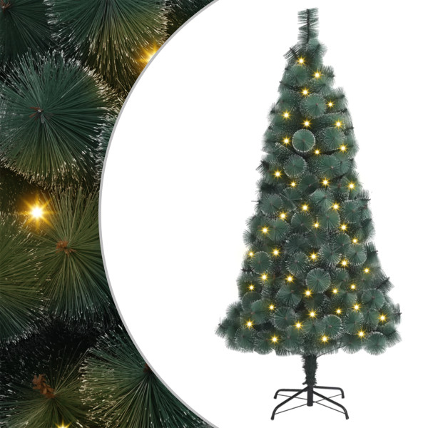 Árbol de Navidad 300 LEDs Verde 180 cm PET M 2
