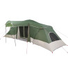 Carpa familiar  con ventanas en forma de domo verde para 6 personas. impermeable 2