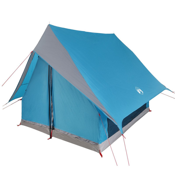 Tienda de Camping A-Frame 3-Personas Azul Impermeable M 2