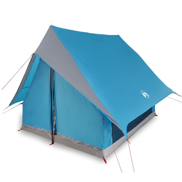 Tienda de Camping A-Frame 3-Personas Azul Impermeable M 3