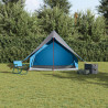 Tienda de Camping A-Frame 3-Personas Azul Impermeable 4