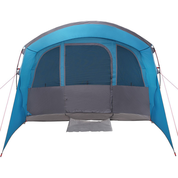Carpa Familiar  con Ventanas Túnel Azul para 8 Personas Impermeable M 5