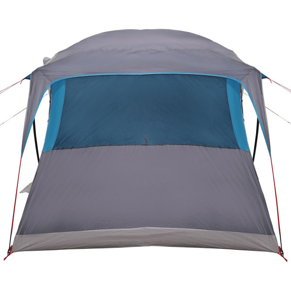Tienda Familiar con Ventanas Cúpula Azul Impermeable para 10 Personas M 5