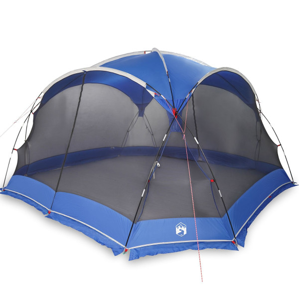 Red Mosquitera para Camping con Puertas Azul para 10 Personas Impermeable M 3
