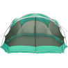 VidaXL Mosquitera de Camping con Puertas Verde para 4 Personas Impermeable 5