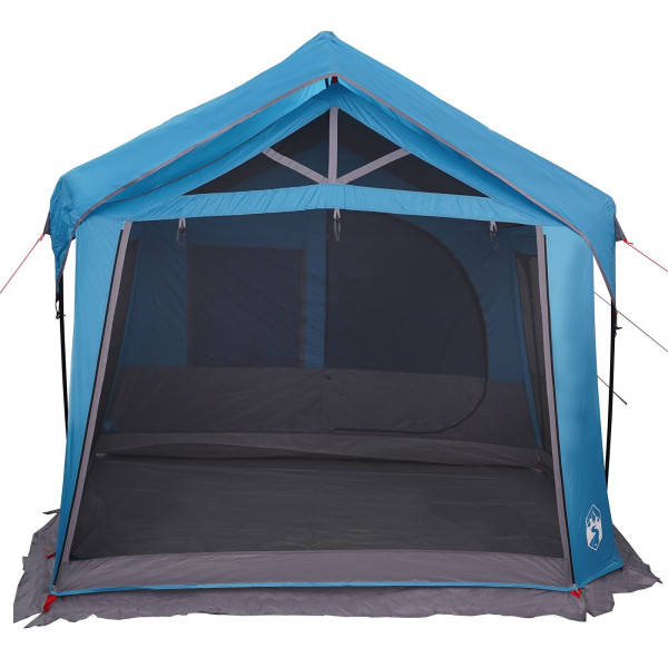 Tienda de Camping  con Ventanas Azul para 10 Personas Impermeable M 5