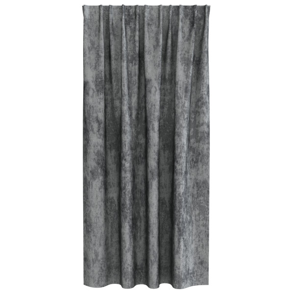 Cortinas 2 pcs con Ojetes Gris 175x140 cm M 5