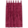 Cortinas de Terciopelo 2 piezas con Ojetes Vino Rojo 175x140 cm 5
