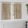 Cortinas de Veludo 2 peças com Ilhós Champagne 140x140 cm 1