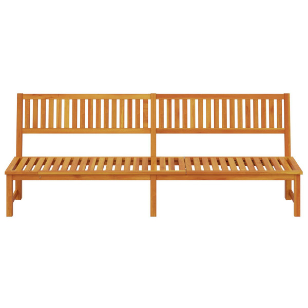 Tumbona 3-en-1 Función Madera Sólida de Acacia M 4